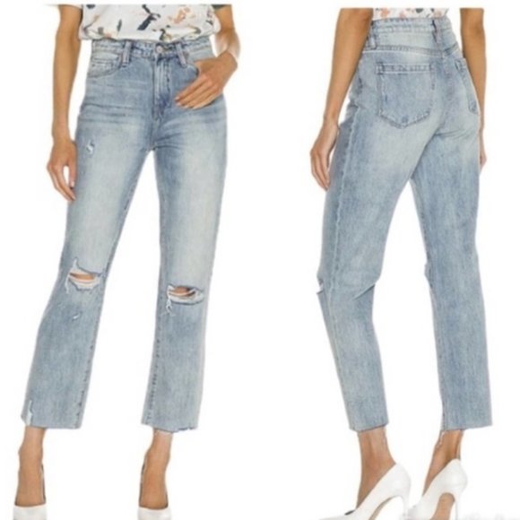 Blank NYC Denim - Blank NYC The Baxter Ribcage High Wasted Straight Leg Mom Jeans